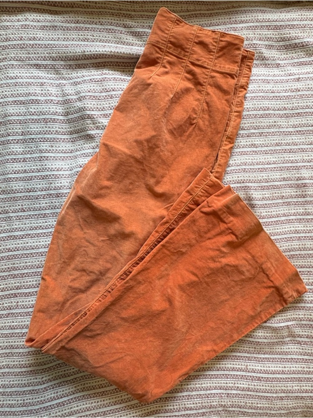 We The Free Rust Corduroy Wide-Leg Jeans - Picture 5 of 6
